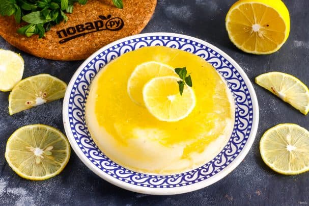 Лимонный конфи