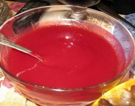 Сладкий соус к мясу
