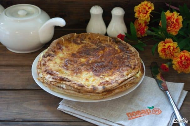 Ачма ленивая из лаваша