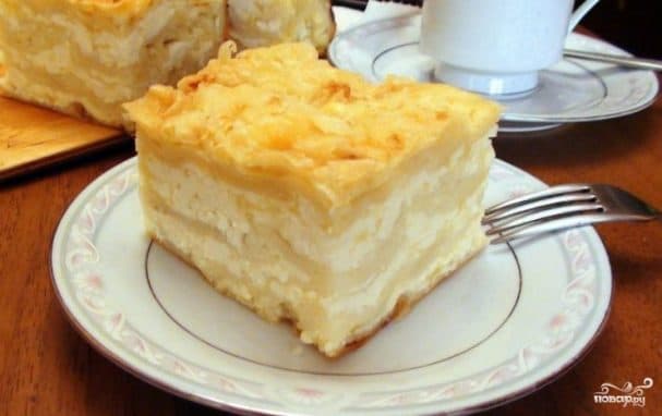 Ачма с сыром и творогом