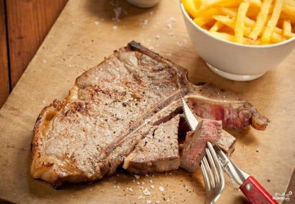 Антрекот в мультиварке