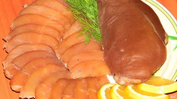 Балык из грудки индейки