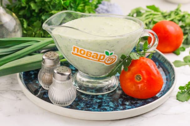 Белый соус со сметаной