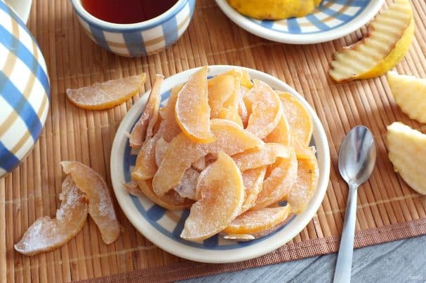 Цукаты из айвы