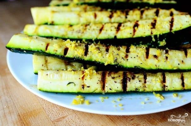 Цуккини на гриле
