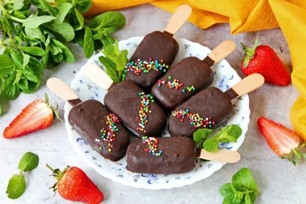 Домашнее эскимо на палочке