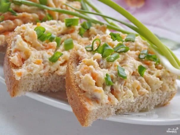 Форшмак с морковью