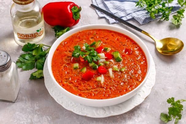Гаспачо с сельдереем