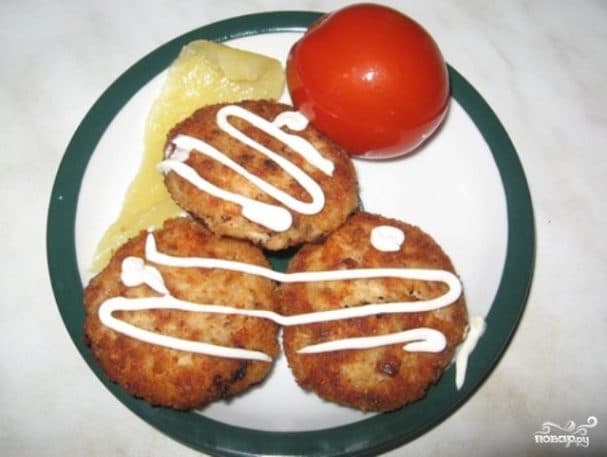 Гречаники с куриным фаршем