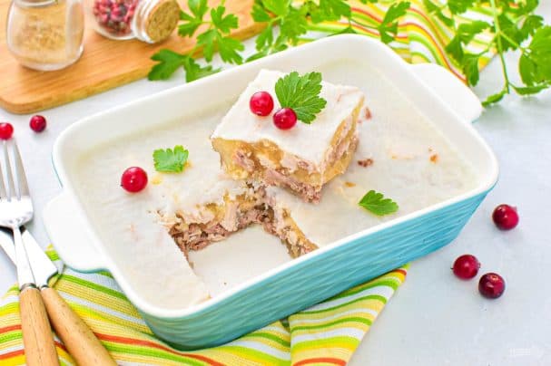 Холодец из рульки и индейки