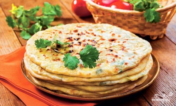 Хычины с зеленью