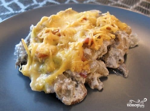 Жульен с грибами