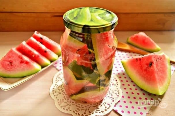 Консервация арбузов