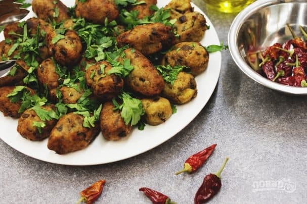 Крокеты из баклажанов