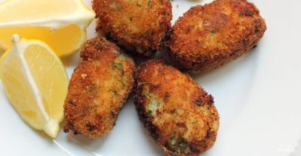 Крокеты из трески