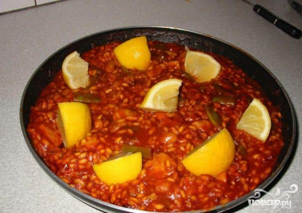 Куриная паэлья