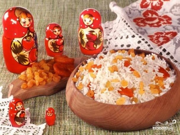 Кутья с цукатами