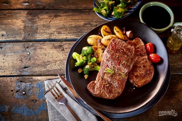 Лангет из говядины в мультиварке