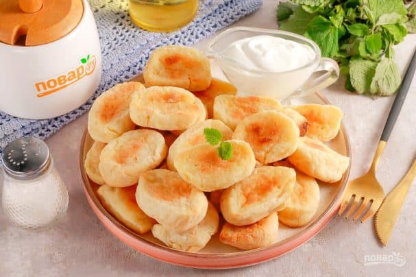 Ленивые вареники в духовке