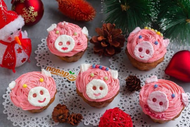 Лимонные кексики