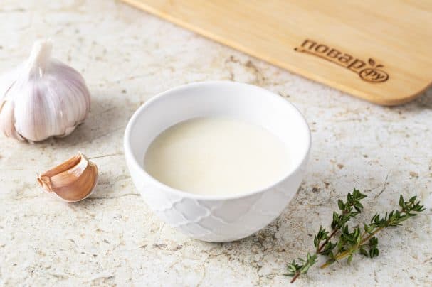 Ливанский чесночный соус