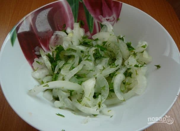 Лук маринованный