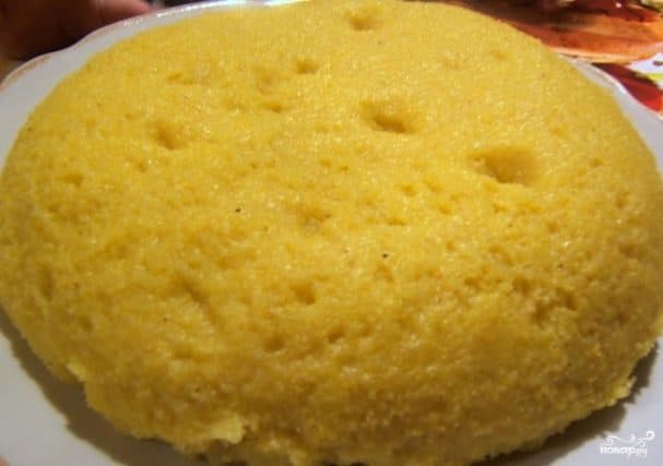 Мамалыга из кукурузной крупы