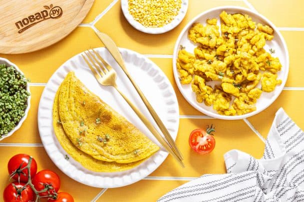 Омлет из желтого маша