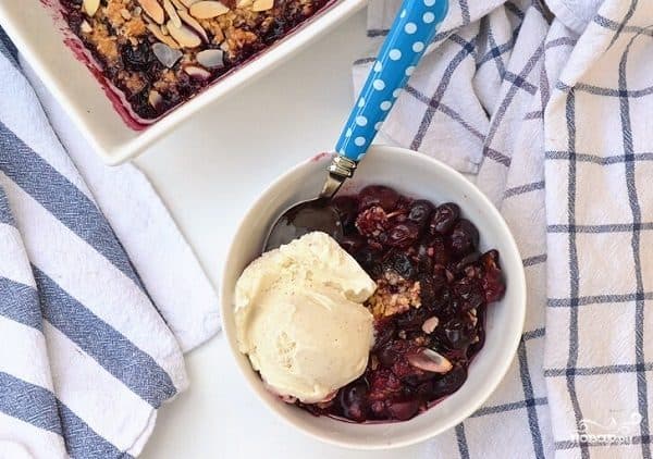 Овсяный крамбл