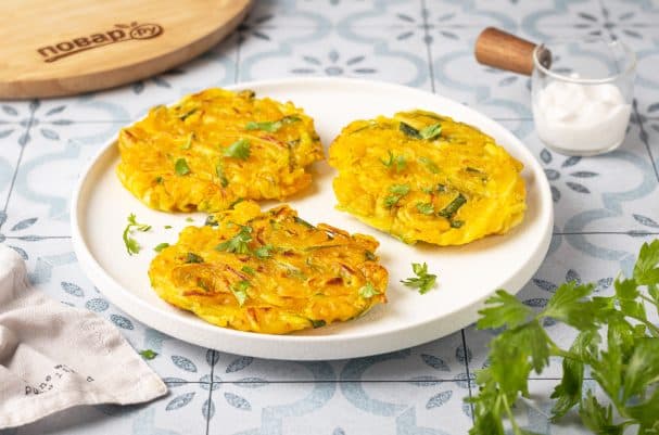 Панкейки с цукини