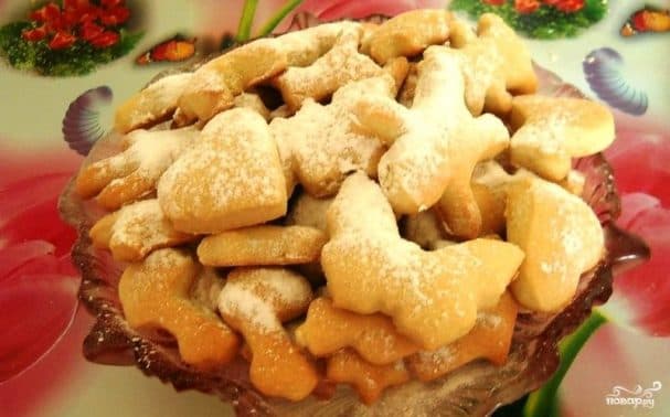 Постное печенье на рассоле