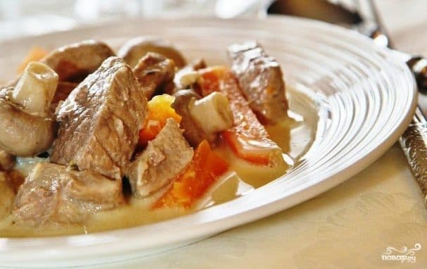 Рагу из телятины