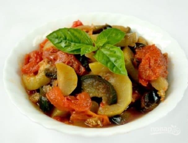 Рататуй в мультиварке