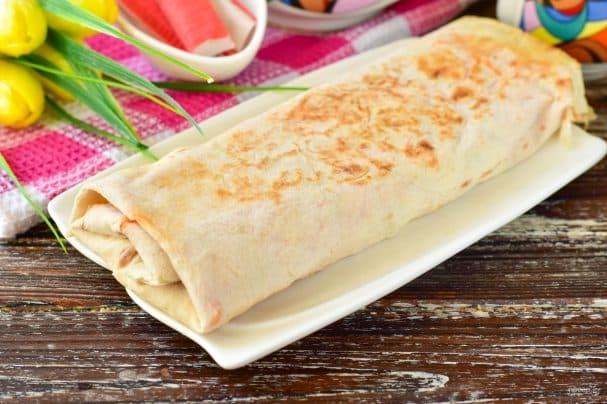 Шаурма с ветчиной