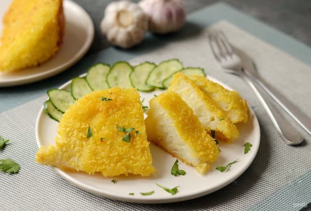 Шницель из молодой капусты