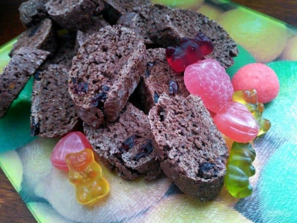 Шоколадные бискотти