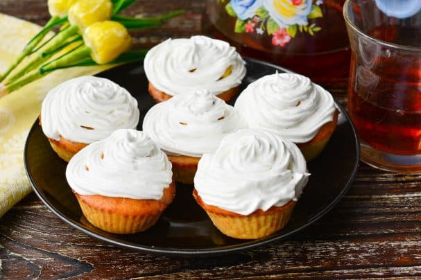 Сливочные капкейки