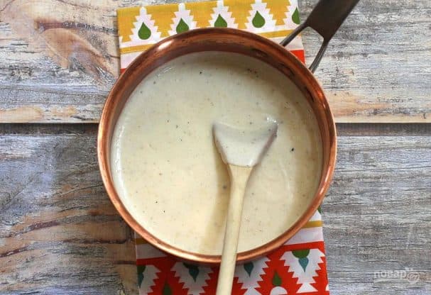 Сливочный соус (оригинальный рецепт)