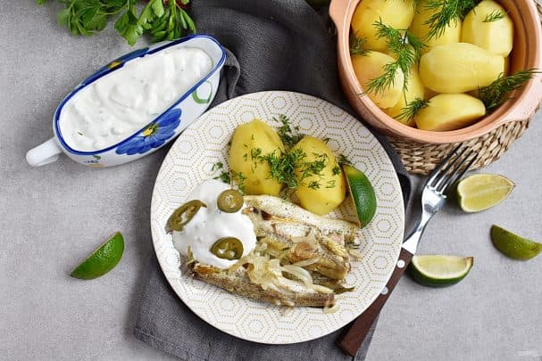 Сметанный соус к рыбе