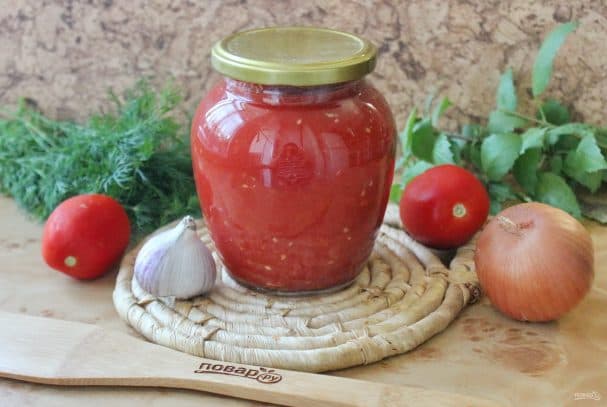 Соус на зиму