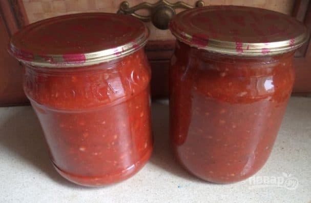 Соус из синих слив