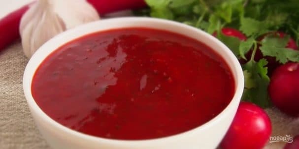 Соус к мясу