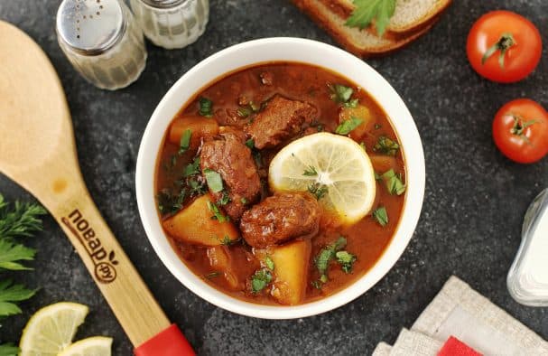 Суп гуляш по-тирольски