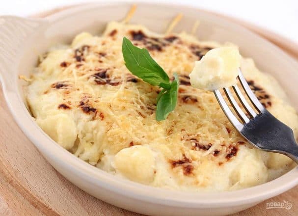 Сырные ньокки