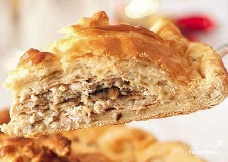 Тесто для курника на молоке