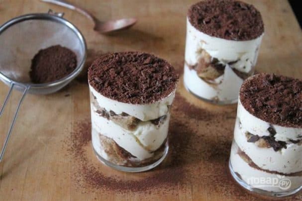 Тирамису на сливках