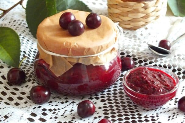 из вишни на зиму