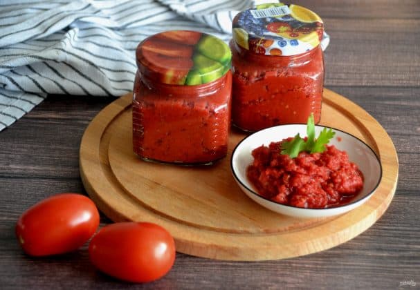 Томатная паста в духовке