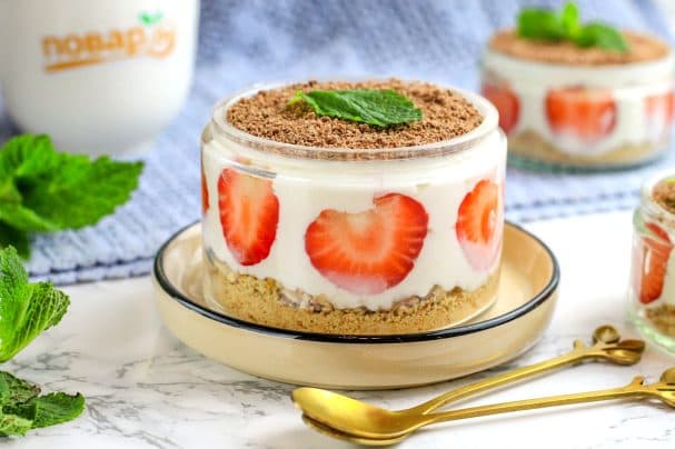 Торт в баночке