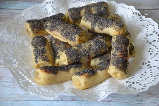 Трубочки с повидлом